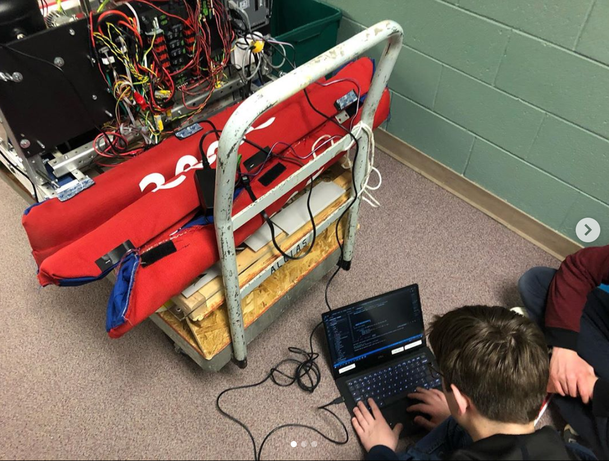 Code Makes the Robot Go!